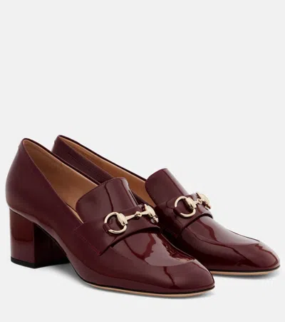 Gucci Lady Horsebit Leather Loafer Pumps