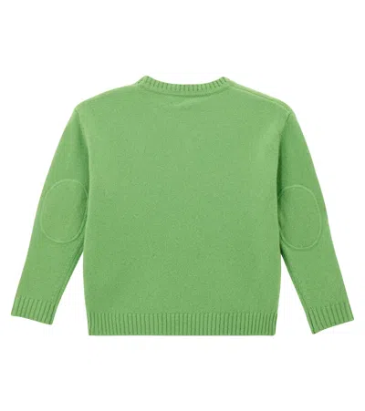 Bonpoint Jason Wool Sweater In Green