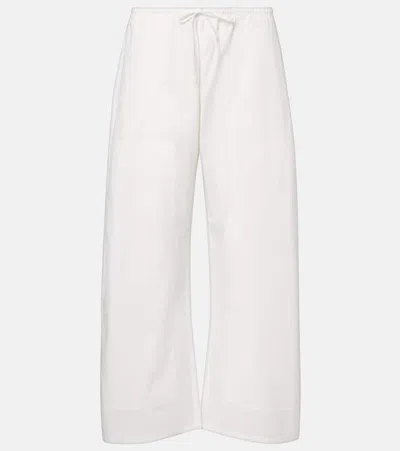 KYOTO棉质桶形裤