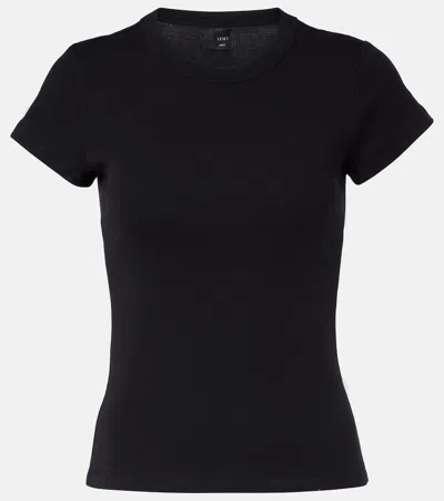 Leset Pointelle Mini Short In Black