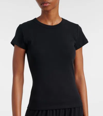 Leset Pointelle Mini Short In Black