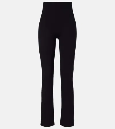 Leset Rio High-rise Slim Pants In Black