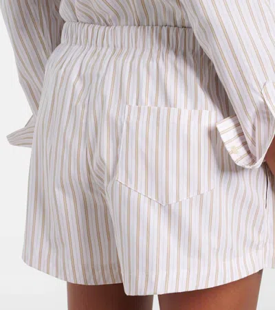 Leset Yoshi Striped Cotton-blend Twill Boxers