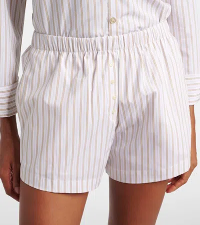 Leset Yoshi Striped Cotton-blend Twill Boxers