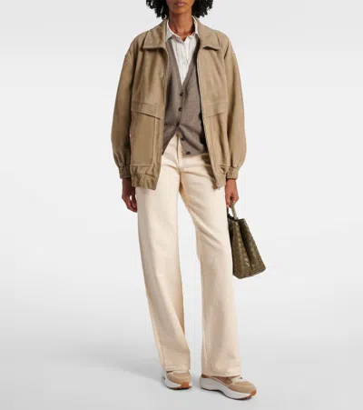 Tod's Leather-trimmed Sneakers