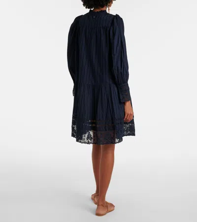 Ulla Johnson Amelie Lace And Cotton Midi Dress