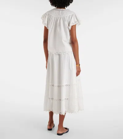 Ulla Johnson Effie Embroidered Cotton Top