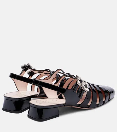 Roger Vivier Très Vivier Sandals In Patent Leather