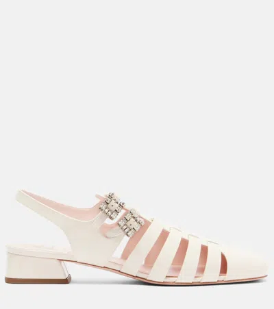 Roger Vivier Très Vivier Sandals In Patent Leather
