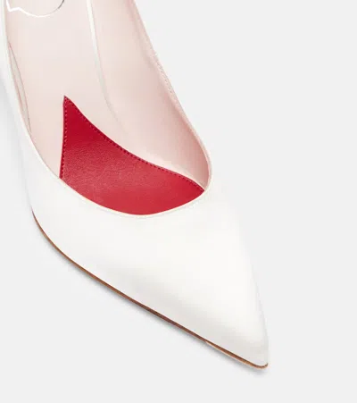 Roger Vivier Bridal Vivier Marlene Embellished Satin Pumps