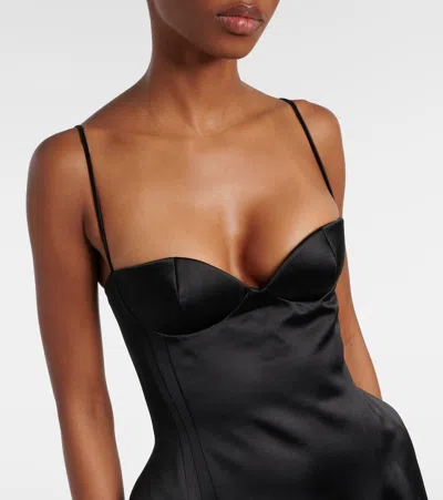 Magda Butrym Sweetheart-neck Silk Hourglass Midi Dress