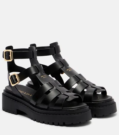 Prada Leather Sandals