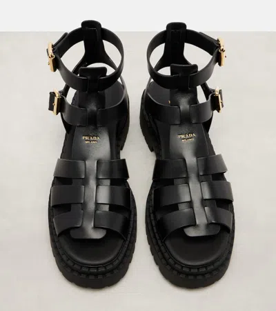 Prada Leather Sandals