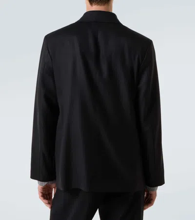 Our Legacy Unconstructed Db Blazer In Black