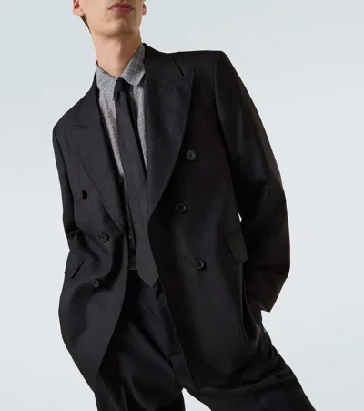 Our Legacy Unconstructed Db Blazer In Black