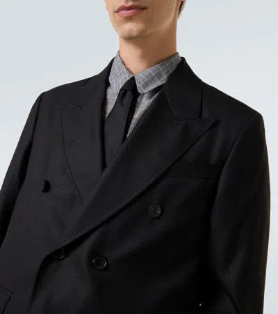 Our Legacy Unconstructed Db Blazer In Black