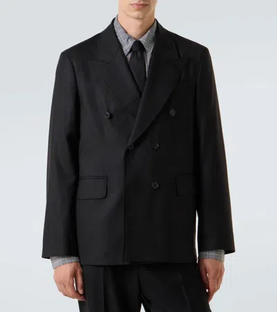 Our Legacy Unconstructed Db Blazer In Black
