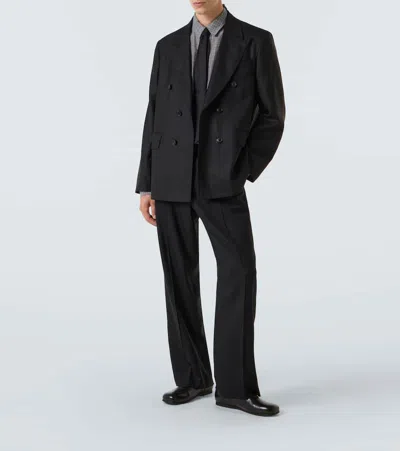 Our Legacy Unconstructed Db Blazer In Black