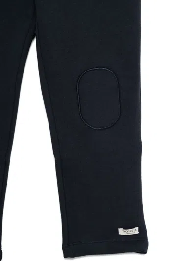 Donsje Knee-patch Joggers In Blue