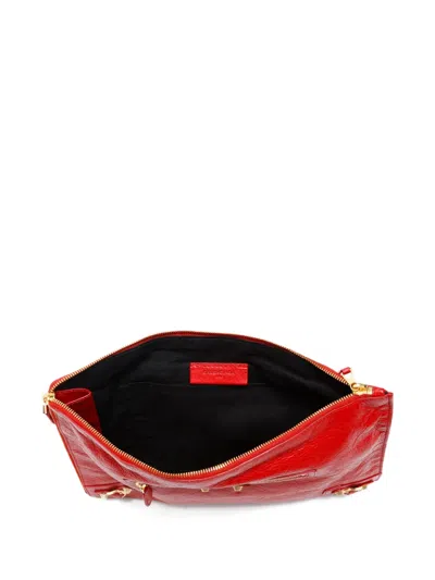 Pre-owned Balenciaga 2010-2024 Giant Envelope Clutch Bag In Red