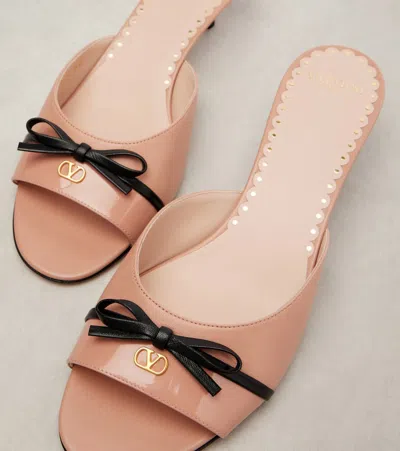 Valentino Bepointy 45 Leather Mules