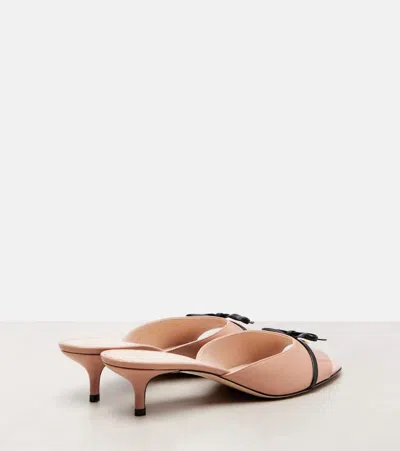 Valentino Bepointy 45 Leather Mules
