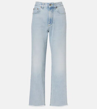 Valentino Mid-rise Straight Jeans