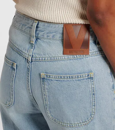 Valentino Mid-rise Straight Jeans