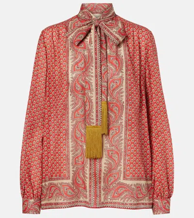 Valentino Printed Cotton Top