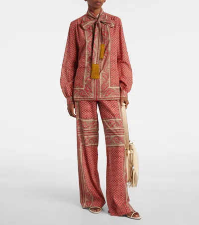 Valentino Printed Cotton Top