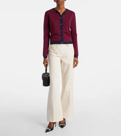 Valentino Virgin Wool Cardigan