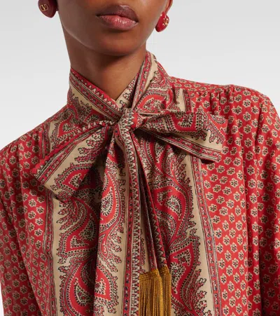 Valentino Printed Cotton Top