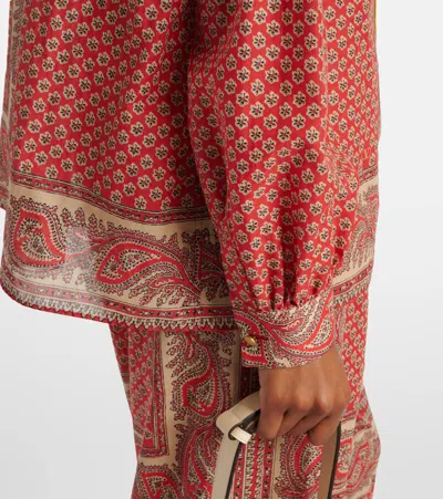 Valentino Printed Cotton Top