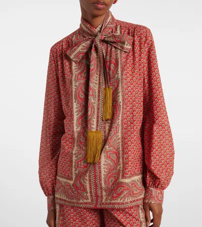Valentino Printed Cotton Top