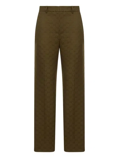 Gucci Gg Canvas Trousers