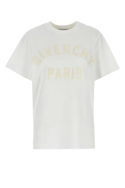 Givenchy White Cotton Oversize T-shirt