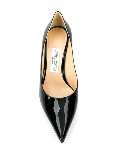 Jimmy Choo Love 65 Patent Leather Pumps In Black