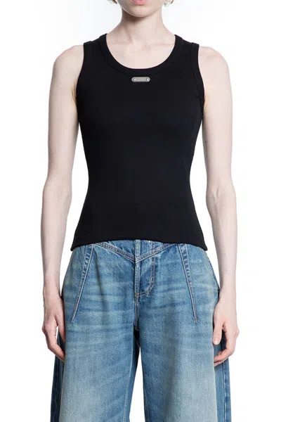 Alexander Mcqueen T-shirts & Tank Tops In Black