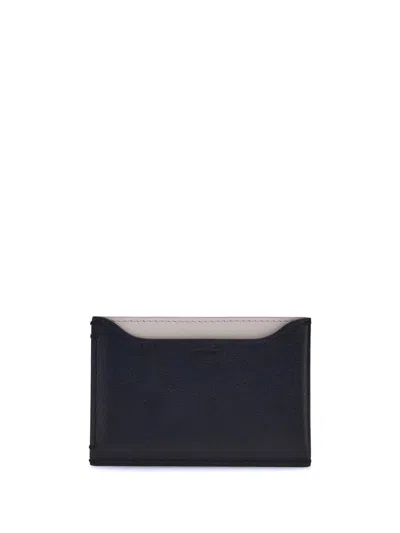 Givenchy Calfskin Card Holder In Black