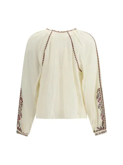 Isabel Marant Étoile Marant Etoile Women Lynne Biologic Cotton Shirt In Neutral