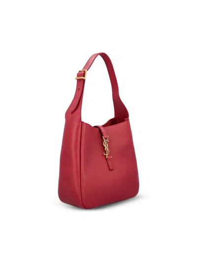 Saint Laurent Small Le 5 À 7 Shoulder Bag In Red