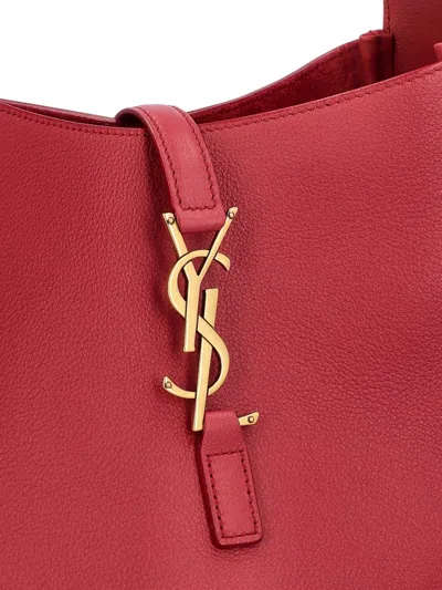 Saint Laurent Small Le 5 À 7 Shoulder Bag In Red