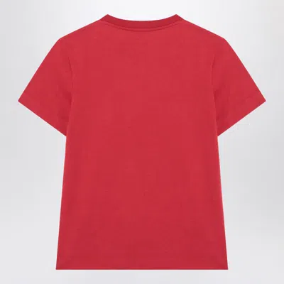 Jacquemus Round Neck Short Sleeve T-shirt In Pink