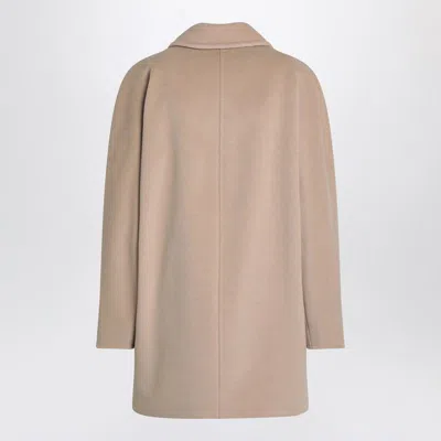 Max Mara 101801 Icon Short Coat In Écru