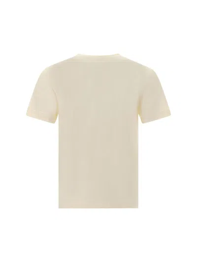 Jacquemus Le Tshirt Gros Grain Short Sleeve In Neutral