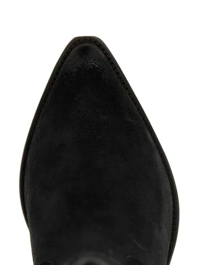 Isabel Marant Duerto Suede Cowboy Boots Shoes