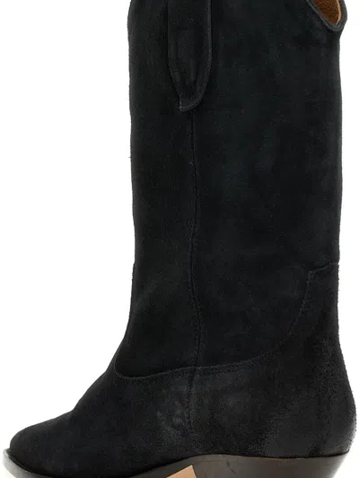 Isabel Marant Duerto Suede Cowboy Boots Shoes