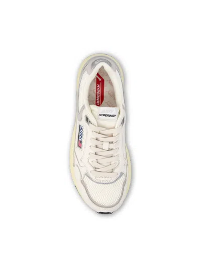 Autry White Medalist Sneakers