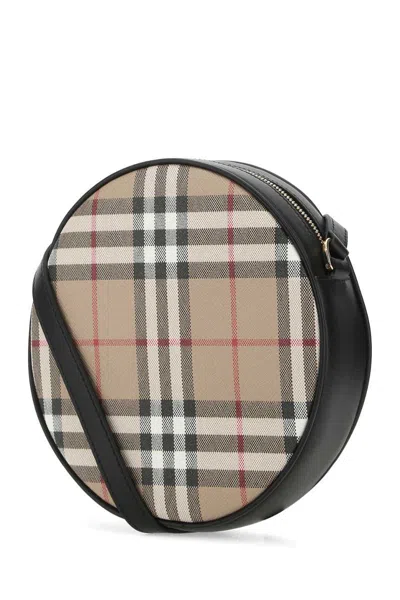 Burberry Women Printed E-canvas Louise Crossbody Bag