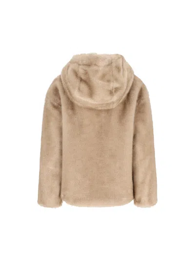 Herno Hooded Casual Jacket In Neutral
